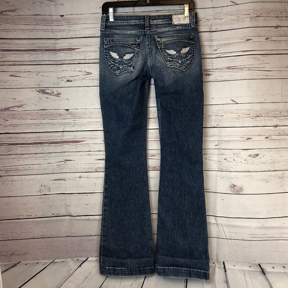 Robin's Jeans White Star Boot Cut Jeans Size 27 - Picture 4 of 8